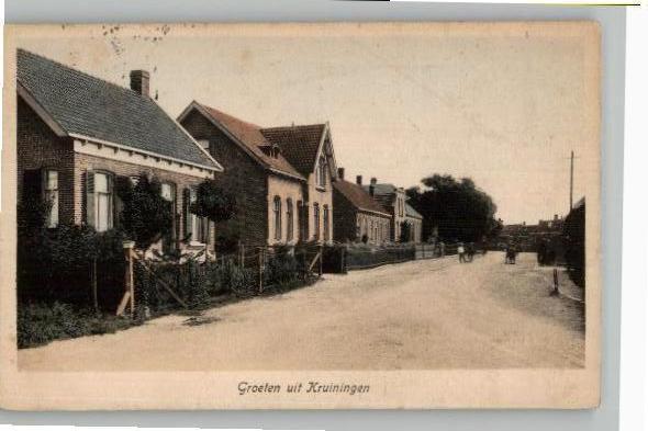 Groeten uit Kruiningen, Verzamelen, Ansichtkaarten | Nederland, Gelopen, Zeeland, 1920 tot 1940, Verzenden