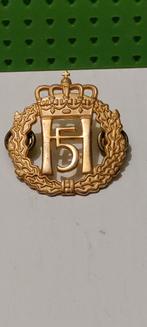 Gouden speldje met kroon en nummer 51, Ophalen of Verzenden