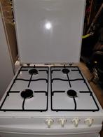 Wit gasfornuis met 4 pitten, Ophalen