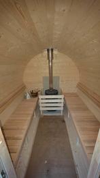 3M Barrel Sauna Gratis Levering en Plaatsing, Ophalen of Verzenden, Nieuw, Complete sauna