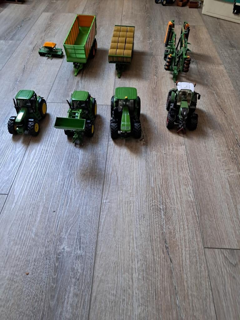 Siku 1:32 Landbouwvoertuigen en Machines Set, Ophalen, Gebruikt
