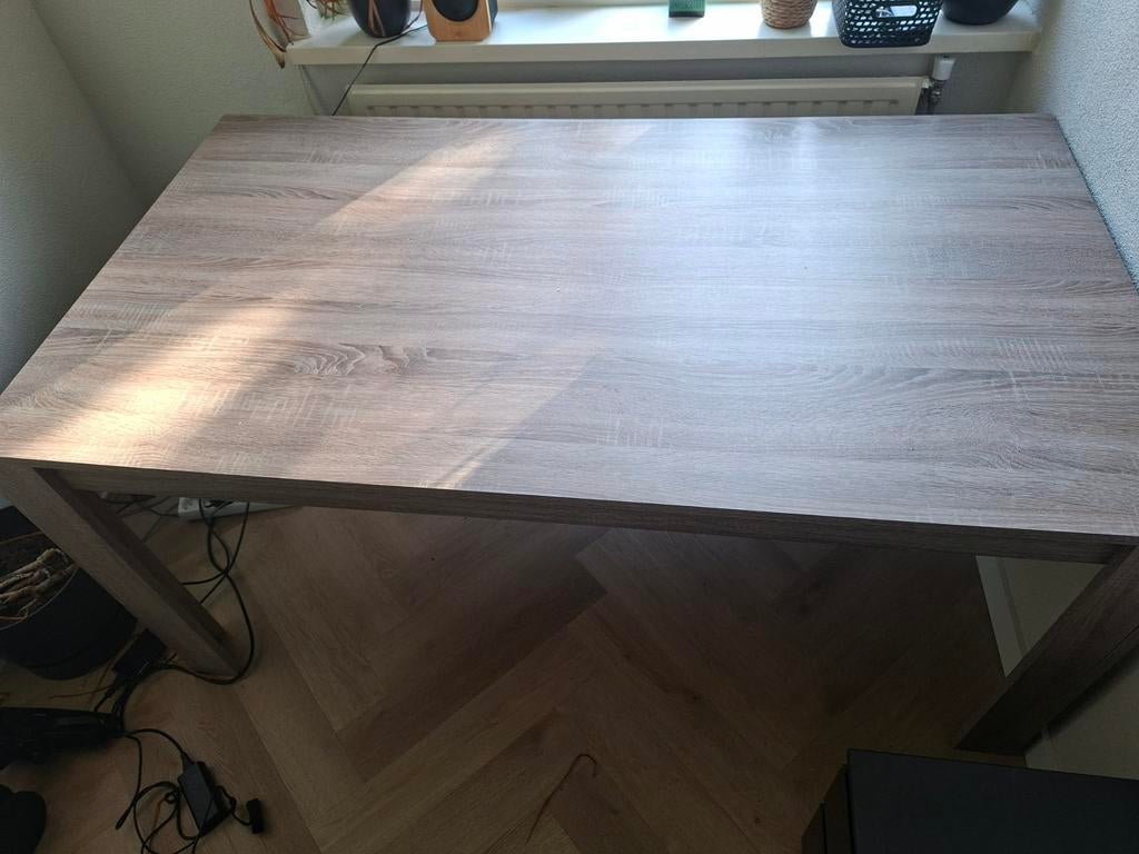 Eetkamertafel - 75x160x90 cm, Huis en Inrichting, Tafels | Eettafels, Ophalen, Gebruikt, 50 tot 100 cm, 150 tot 200 cm