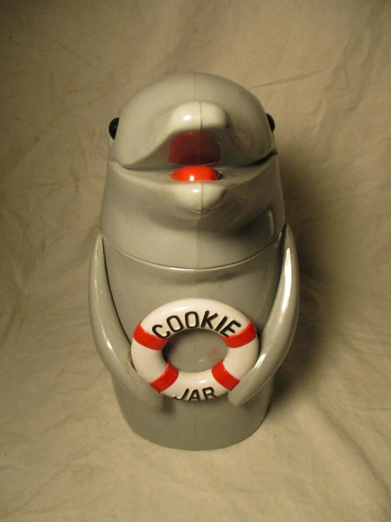 dolfijn koektrommel met geluid, Ophalen of Verzenden, Zo goed als nieuw