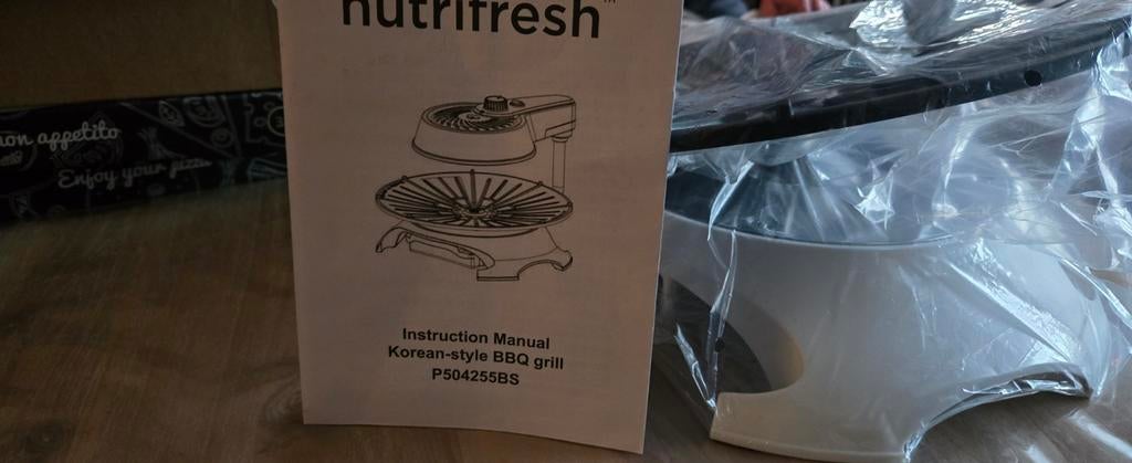 Nutrifresh Koreaanse BBQ Grill, Ophalen of Verzenden