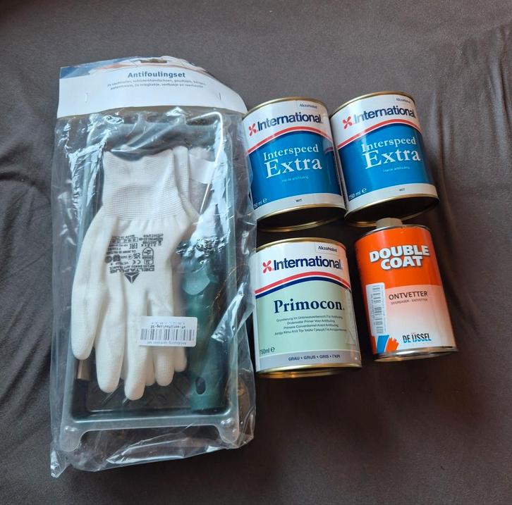 Antifoulingset wit compleet, Watersport en Boten, Accessoires en Onderhoud, Nieuw, Verven, Ophalen of Verzenden