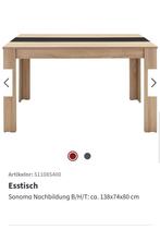 Eettafel Sonoma Nachbildung - Wegens overbodigheid, Huis en Inrichting, Ophalen, Gebruikt, Modern, Vier personen