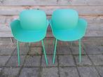Twee groene Loods 5 kuipstoelen, Huis en Inrichting, Ophalen, Gebruikt, Twee, Overige kleuren