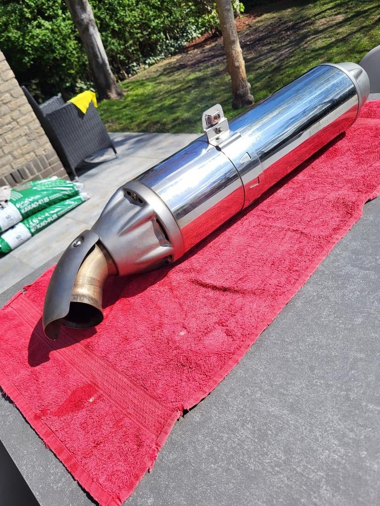 Originele uitlaatdemper BMW K1200R/K1200S, Ophalen