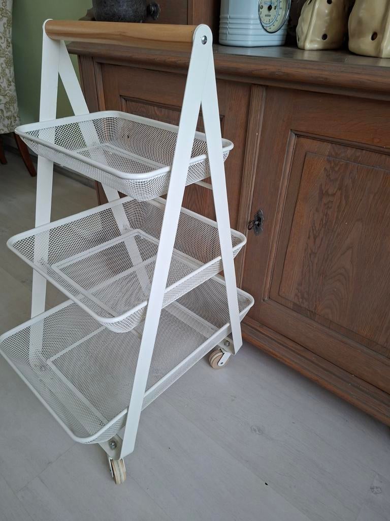 Ikea Risatorp keukentrollie, Ophalen, 50 tot 100 cm, Zo goed als nieuw, Minder dan 100 cm