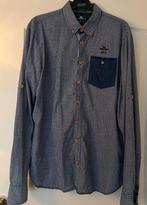 New Zealand Auckland  blauw wit geruit overhemd  XL, New Zealand Auckland, Blauw, Ophalen of Verzenden, Zo goed als nieuw