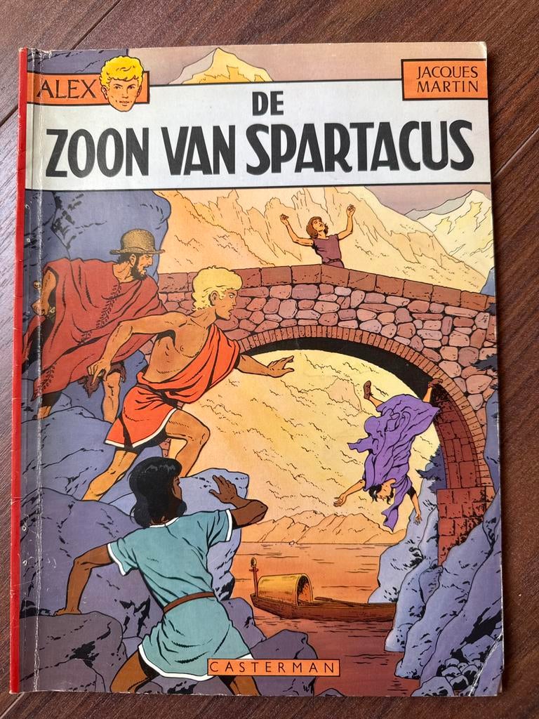 Alex - De Zoon van Spartacus (Jacques Martin, Casterman), Eén stripboek, Ophalen of Verzenden, Gelezen