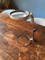 Grote tafelloupe met verlichting, Ophalen, Gebruikt, Vergrootglas of Loep