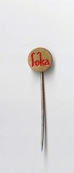 lmetaal speld van FOKA  Foto Optiek Kino Alberts, Verzamelen, Ophalen of Verzenden, Gebruikt, Overige onderwerpen, Speldje of Pin