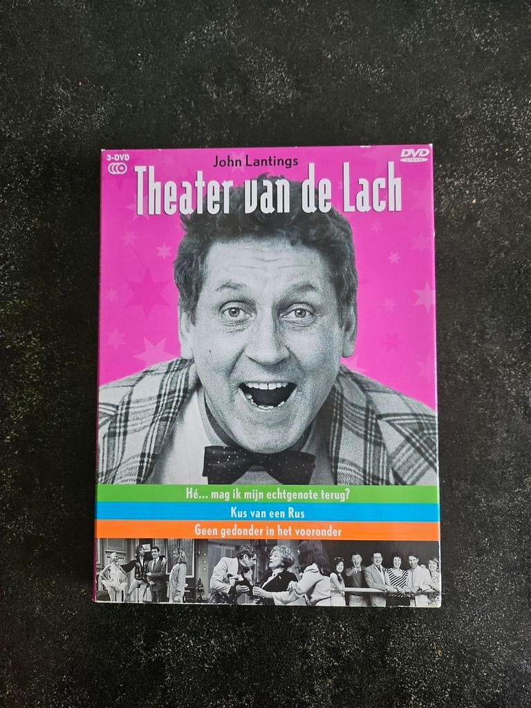 John Lanting's Theater van de Lach (3-dvd box), Alle leeftijden, Ophalen of Verzenden, Zo goed als nieuw