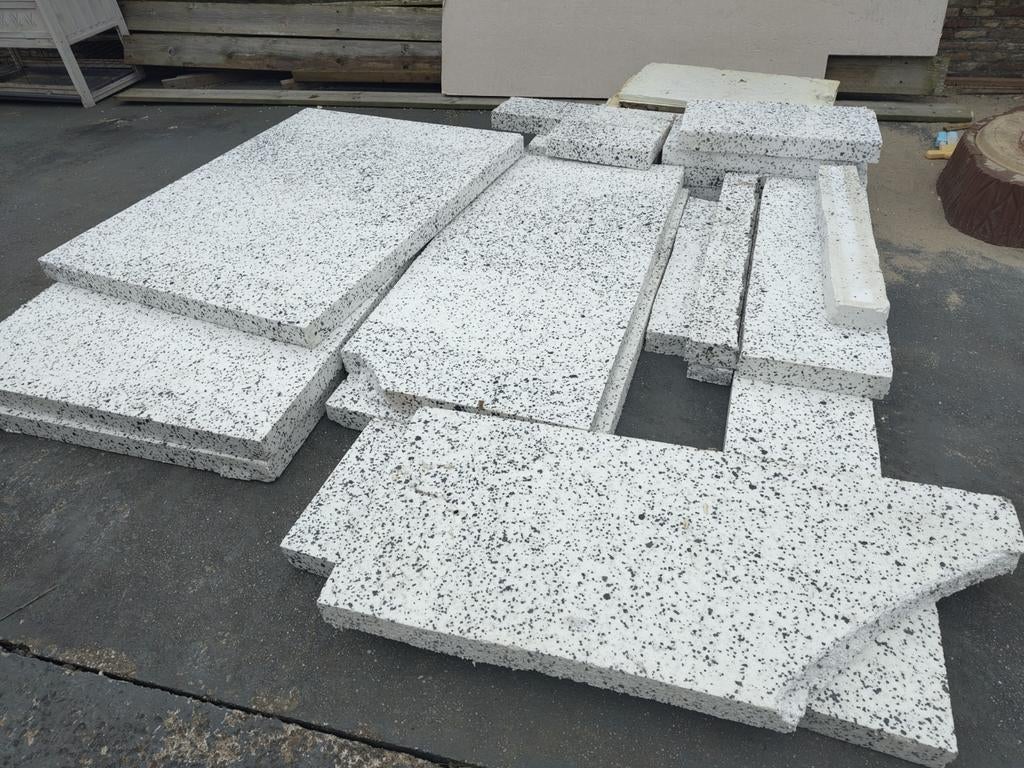 Gratis: Piepschuim isolatieplaten 8cm dik, Doe-het-zelf en Verbouw, Isolatie en Afdichting, Ophalen, 10 tot 15 m², Zo goed als nieuw