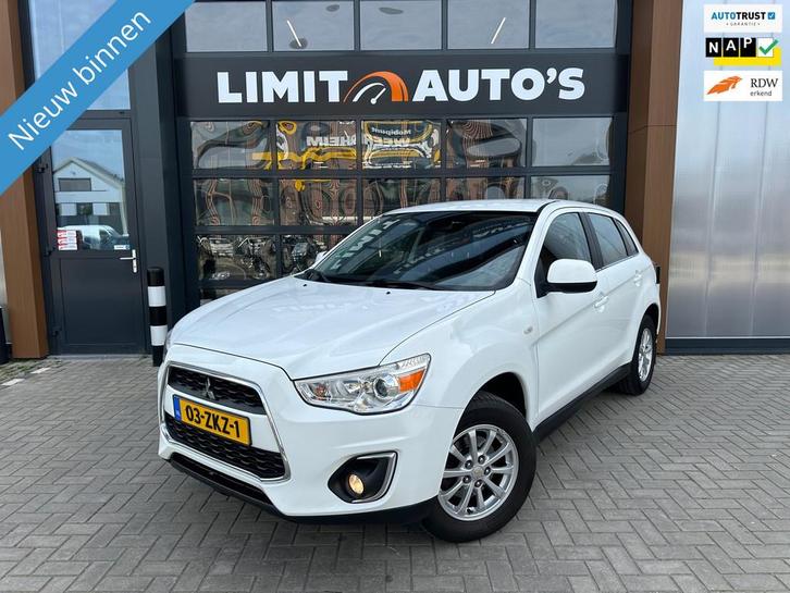 Mitsubishi ASX 1.6 Cleartec Invite 1e.Eig/Airco/Cruise/El.ra, Auto's, Mitsubishi, Bedrijf, Te koop, ASX, ABS, Airbags, Airconditioning