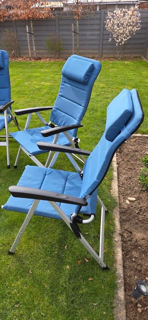 4 x anwb campingstoelen, Caravans en Kamperen, Ophalen, Zo goed als nieuw, Campingstoel