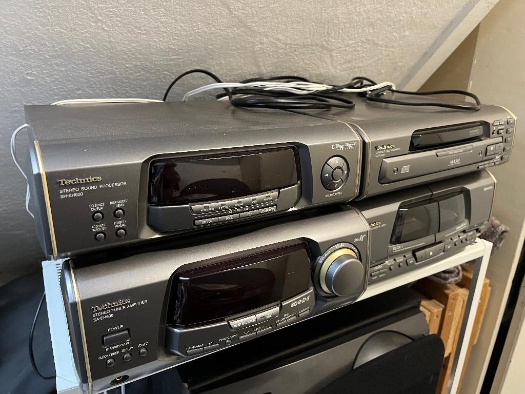 Technics EH600 stereotoren met twee front-speakers, Audio, Tv en Foto, Stereo-sets, Gebruikt, Losse componenten, Tuner of Radio