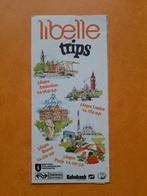 Folder libelle trips oa plattegrond Amsterdam centrum, 1976, Gelezen, Ophalen of Verzenden, Landkaart, 1800 tot 2000