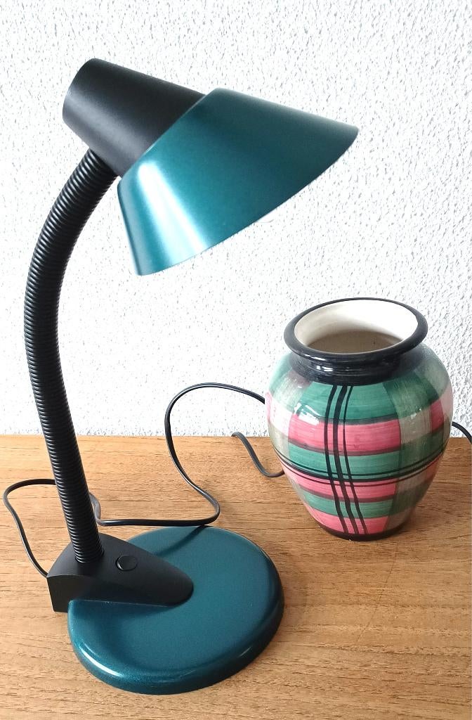 vintage  tafellamp -HEMA DESIGN -minimalistisch ontwerp .80s, Vintage  HEMA  80'' er, Gebruikt, Ophalen of Verzenden, Overige materialen