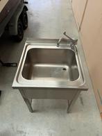 RVS spoelkeuken horeca/ werkplaats wasbak, Ophalen, Gebruikt, 50 tot 100 cm, Minder dan 100 cm