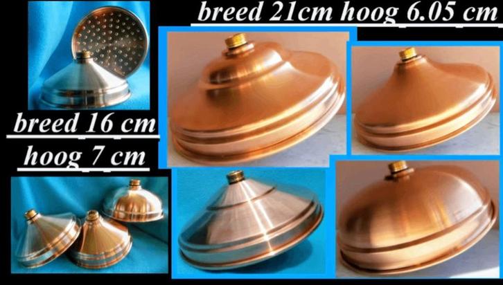 koper douchekop, Doe-het-zelf en Verbouw, Sanitair, Nieuw, Douche, Koper, Ophalen of Verzenden