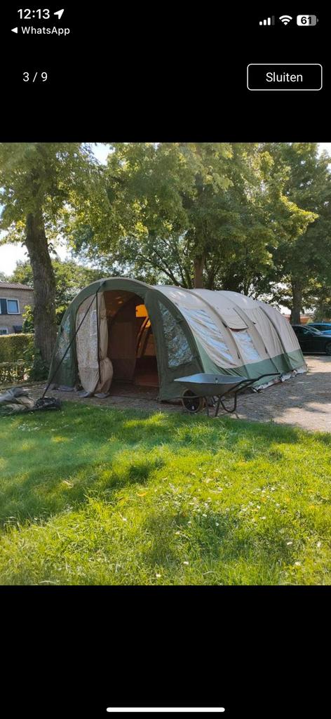Bardani casa grande 460, Caravans en Kamperen, Tenten, Ophalen, Gebruikt, Tot en met 6