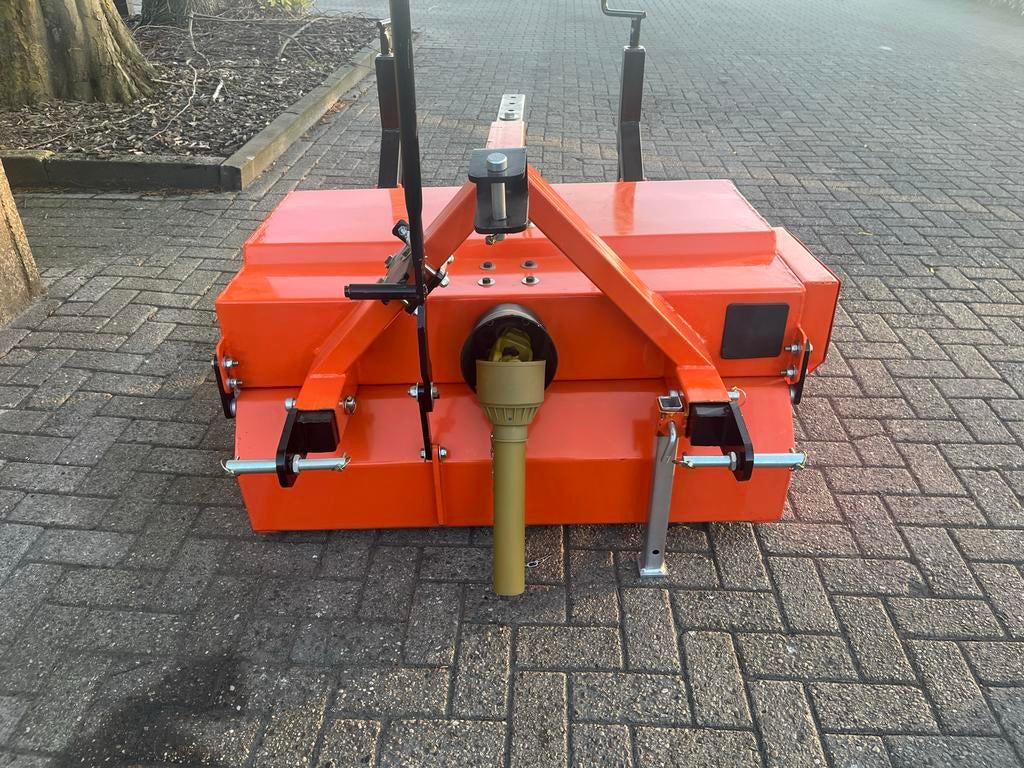 Boxer veegmachine met opvangbak, Tuin en Terras, Veegmachines, Gebruikt, Ophalen