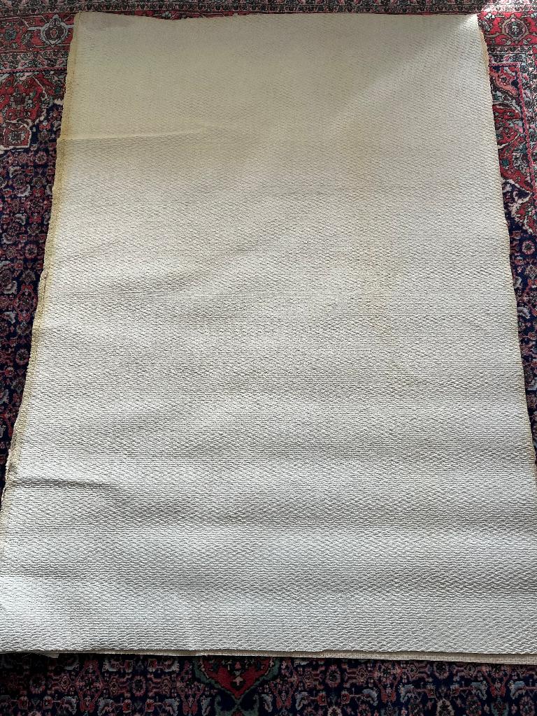 Hoge kwaliteit antislip ondertapijt, Huis en Inrichting, Stoffering | Tapijten en Kleden, Ophalen, Gebruikt, 100 tot 150 cm, Crème