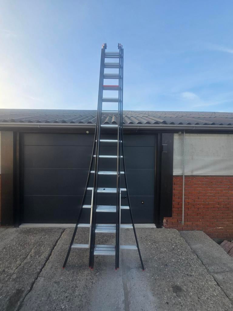 Altrex Nevada 3-delige Reformladder 3x14 Sporten, Doe-het-zelf en Verbouw, Ladders en Trappen, Ophalen