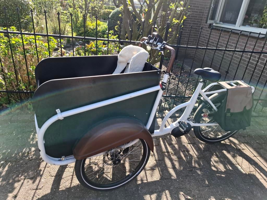 Socibike bakfiets samen met kind en evt hond, Fietsen en Brommers, Fietsen | Bakfietsen, Ophalen, Gebruikt, 2 kinderen