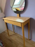 Bamboe make-up tafel met spiegel - Meisjes, Ophalen, Gebruikt, 50 tot 100 cm, Minder dan 100 cm