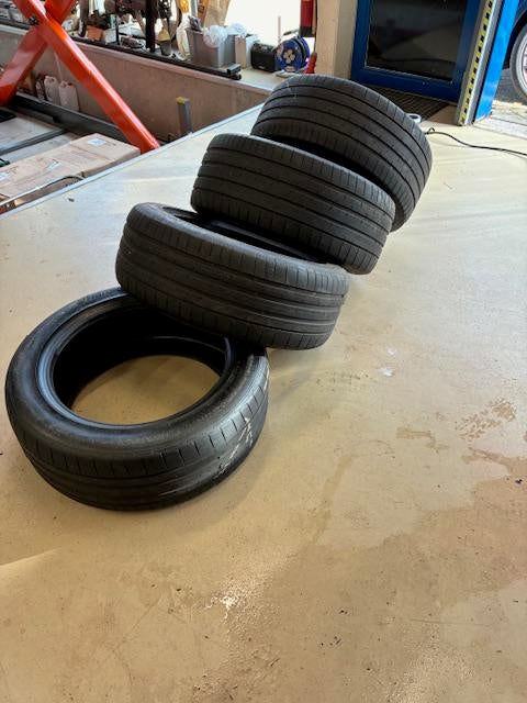 Set porsche cayenne banden HANKOOK Ventus S evo 20 inch, Ophalen, Gebruikt