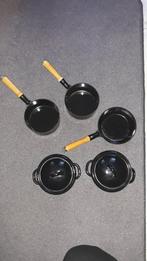 pannen, Ophalen of Verzenden, Zo goed als nieuw, Gietijzer, Pannenset