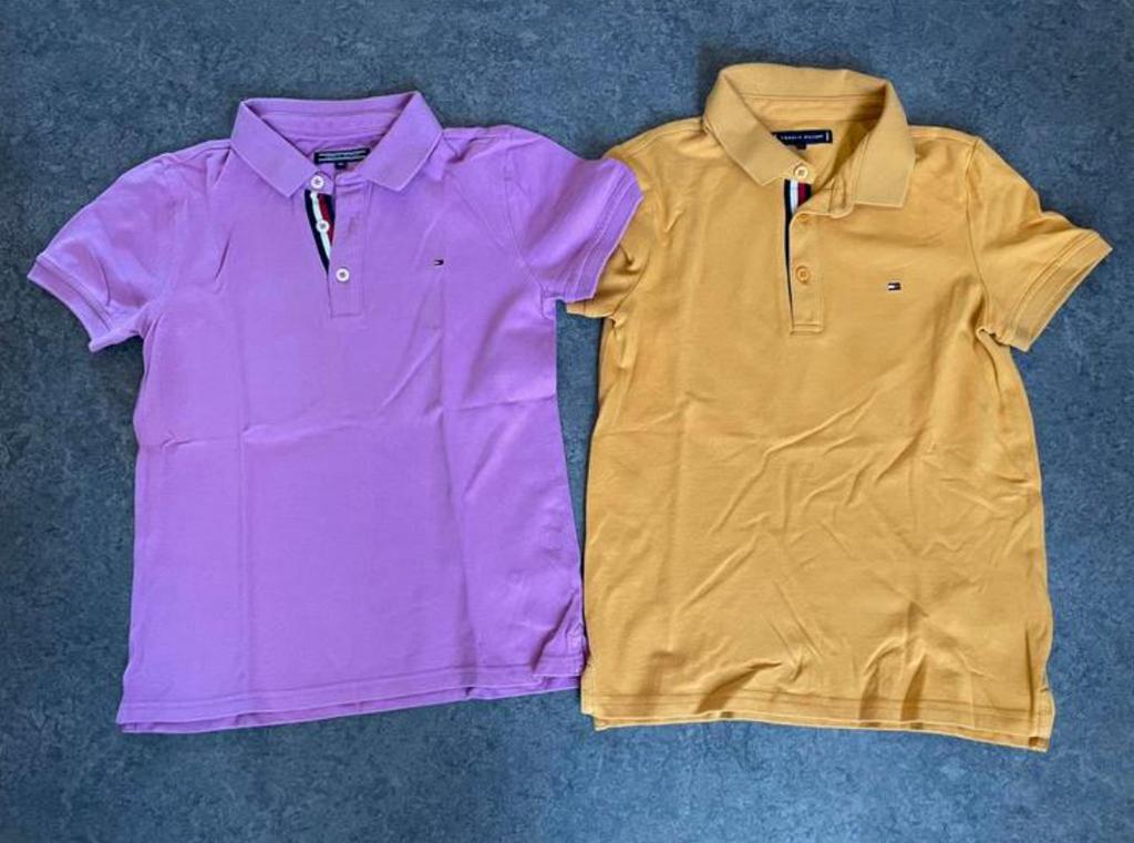 2 polo’s van Tommy Hilfiger maat 140 Nette staat, Kinderen en Baby's, Kinderkleding | Maat 140, Ophalen of Verzenden, Zo goed als nieuw
