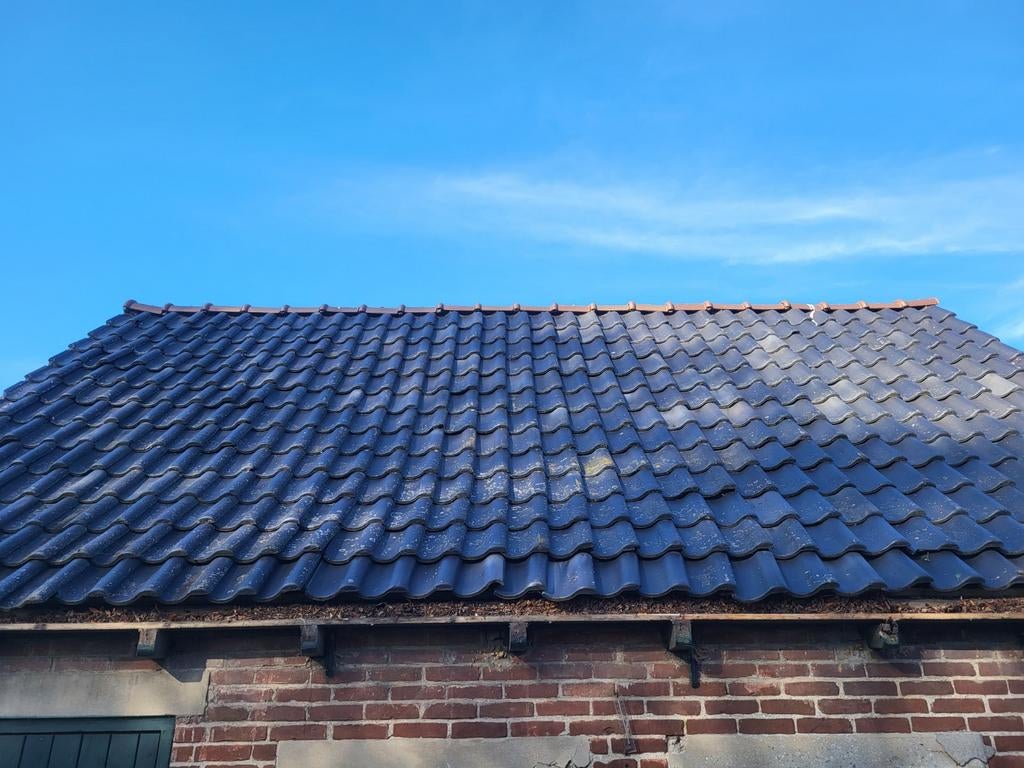 Vhv dakpan zwart, Doe-het-zelf en Verbouw, Dakpannen en Dakbedekking, Steen of Klei, Zwart, Ophalen of Verzenden, 15 m² of meer