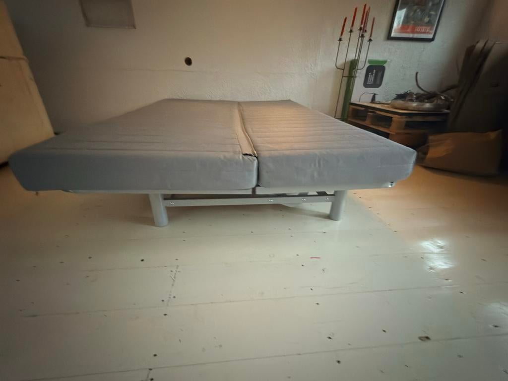 IKEA slaapbank 3-zits, Gebruikt, Tweepersoons, Ophalen of Verzenden, Overige maten