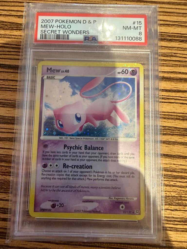 mew 15 psa 8, Ophalen, Zo goed als nieuw