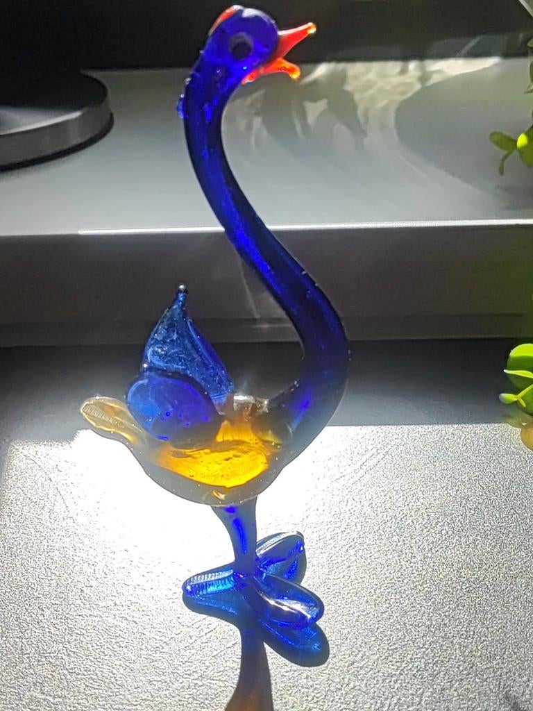 Murano glazen zwaan - 15 cm - Nieuwstaat, Ophalen of Verzenden