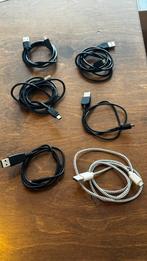 Mixed USB Charging Cable Bundle – Micro-USB / USB-C Cables, Ophalen of Verzenden, Zo goed als nieuw, Minder dan 2 meter, Overige kabels