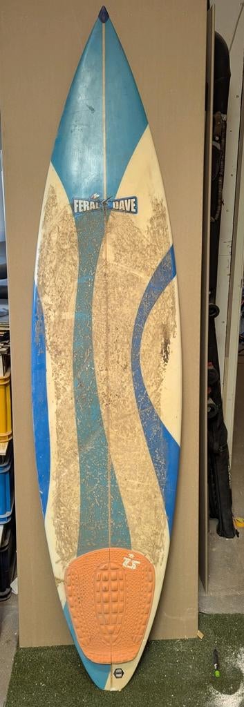Surfboard Feral Dave 6'6, Watersport en Boten, Golfsurfen, Ophalen, Gebruikt