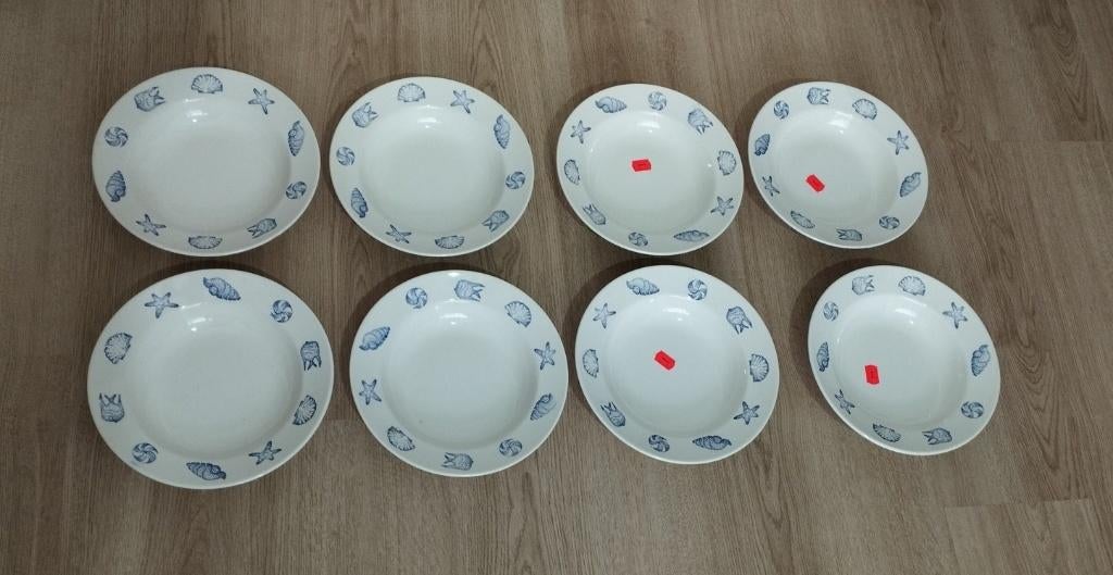 Soepborden / diepe borden, Ophalen, Nieuw, Bord(en), Overige stijlen