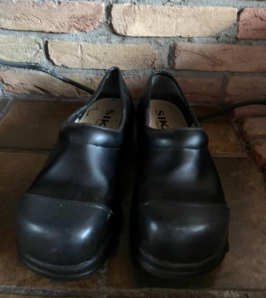 Sika leren werkklompen, maat 44, Kleding | Heren, Schoenen, Ophalen, Zwart, Klompen