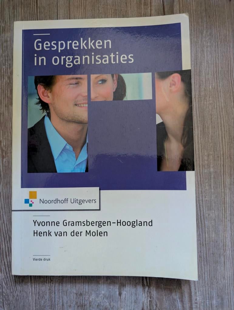 2 boeken – Gesprekken in organisaties + presenteren, Ophalen of Verzenden, Gelezen, Management