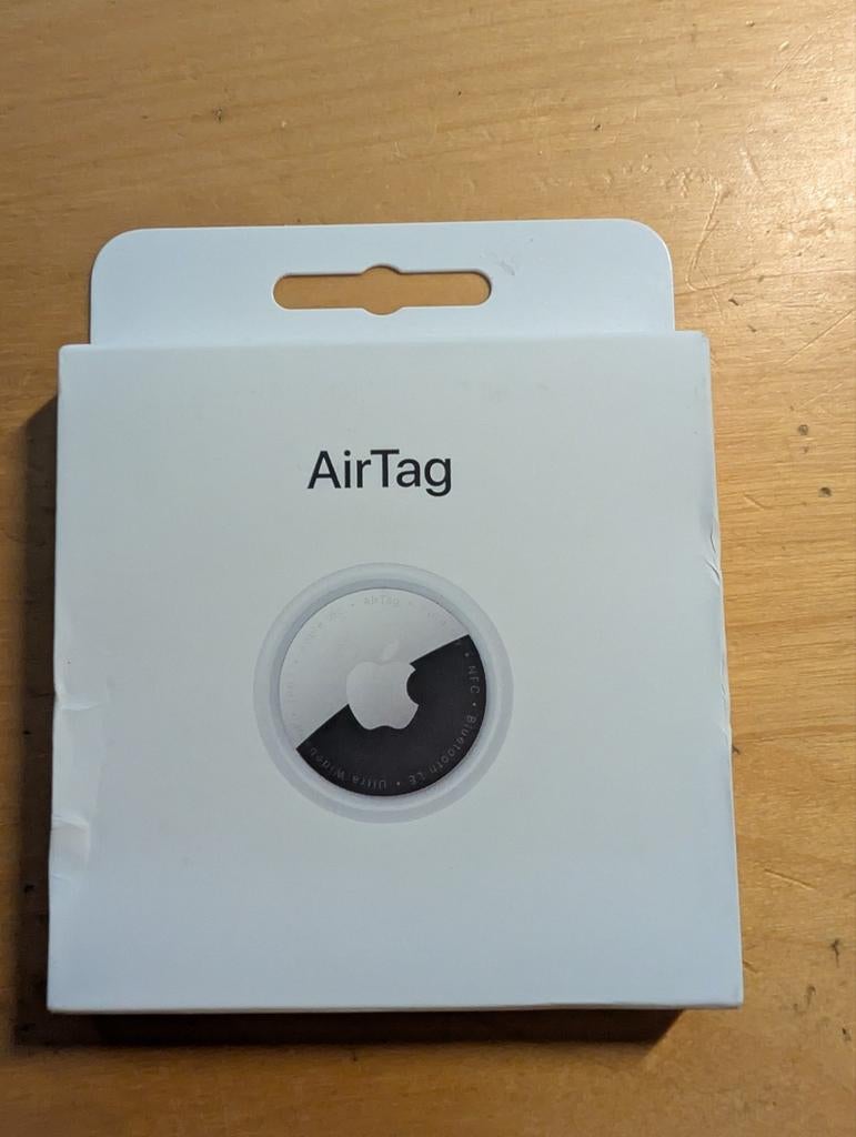 Apple AirTag 1 stuk nieuw in verpakking, Telecommunicatie, Mobiele telefoons | Toebehoren en Onderdelen, Ophalen of Verzenden