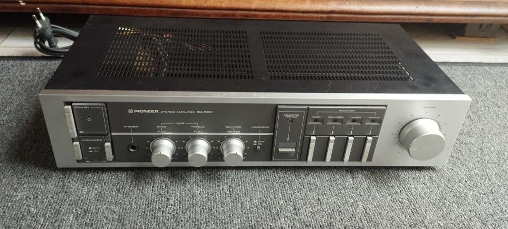 Pioneer SA 550 Versterker, Audio, Tv en Foto, Versterkers en Receivers, Ophalen, Gebruikt, Pioneer, Minder dan 60 watt