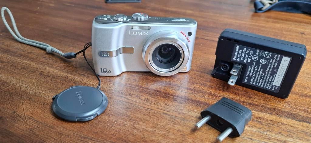 Panasonic Lumix DMC-TZ1 Compactcamera Zilver - 10x Zoom, Ophalen of Verzenden, Overige Merken, 8 keer of meer
