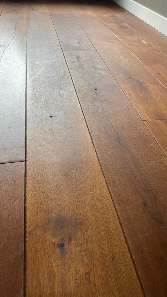 Houten vloer - ca. 22m², Ophalen, Gebruikt, Bruin, Overige typen