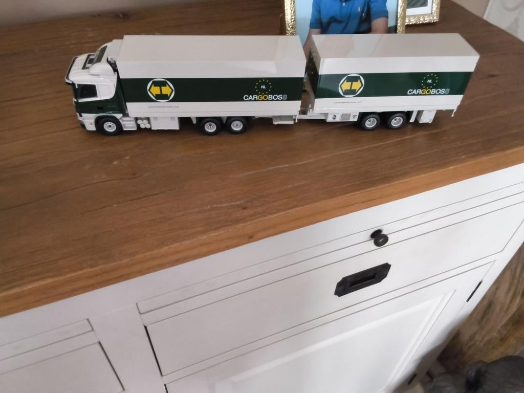 Tekno scania cargoboss te koop, Ophalen of Verzenden, Minder dan 10 m², Laminaat