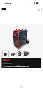 PowerWelding Mig350DP Lasapparaat, Doe-het-zelf en Verbouw, Ophalen of Verzenden, Nieuw, 250 ampère of meer, Overige typen